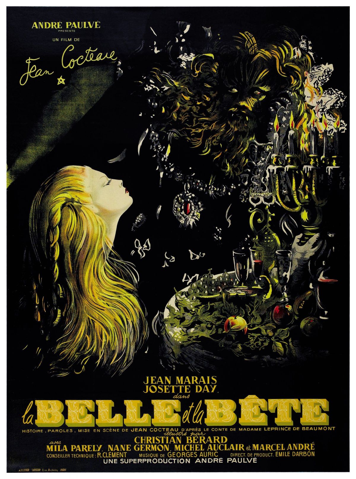 La Belle Et La Bete 1978 La Belle et la Bête à louer en dvd à Marseille : La Belle et la Bête : film  en location dvd