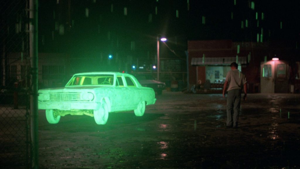 Repo Man green car