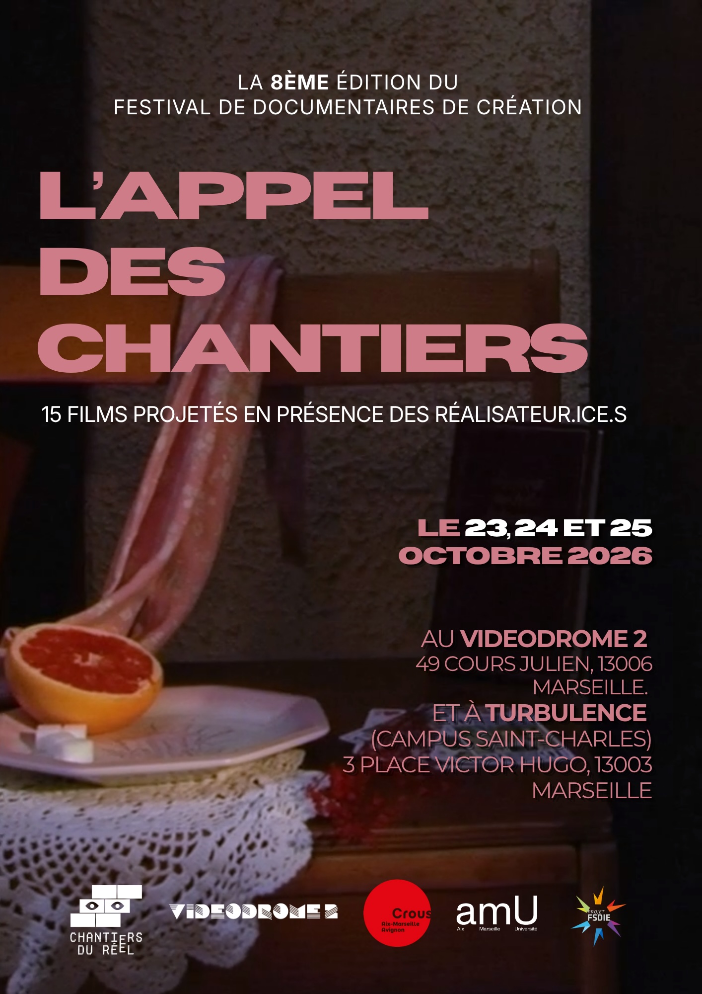 L’Appel des chantiers 2026